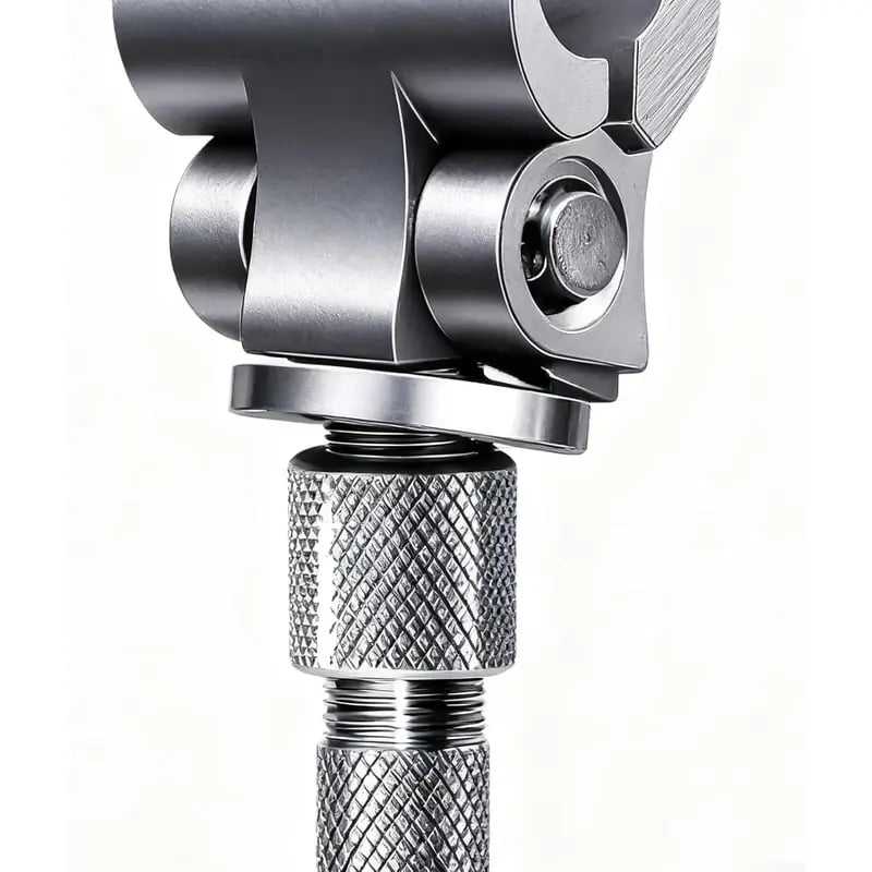 🔧 Adjustable door gap screw lever