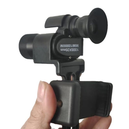 ⏰Limited Stock 49% OFF🔭 10×20 Mini Monocular Phone Telescope – Pocket Long-Distance Viewer with Adjustable Smartphone Clip