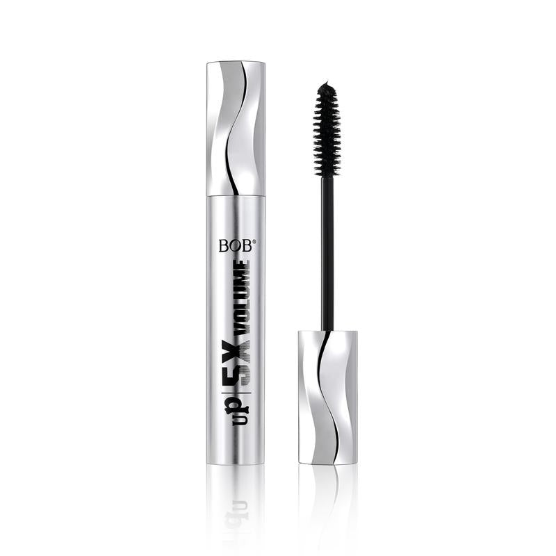 BOB Silver Tubing Mascara - Waterproof, Sweat-Proof, Non-Smudging Makeup Mascara for Dense Curls, Slender Lengthening Lashes, Voluminous European-American Styled Eyelash Base, Lengthening Mascara,summervibes