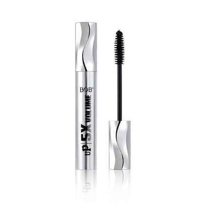 BOB Silver Tubing Mascara - Waterproof, Sweat-Proof, Non-Smudging Makeup Mascara for Dense Curls, Slender Lengthening Lashes, Voluminous European-American Styled Eyelash Base, Lengthening Mascara,summervibes