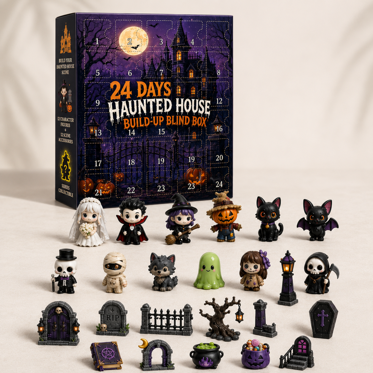 🔥 Halloween Early Discount 50% OFF🎃Build Your Own Spooky Haunted House 👻 DIY Halloween Decor Kit for Endless Halloween Fun
