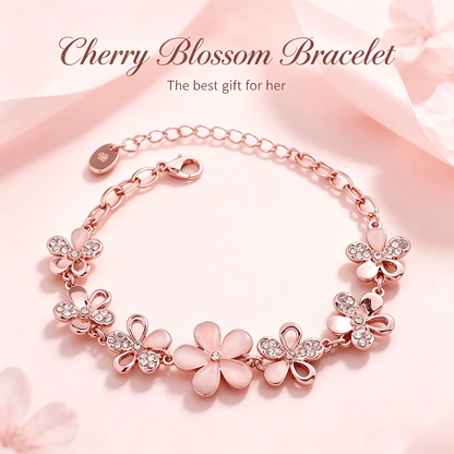 🌸Cat's Eye Cherry Blossom Bracelet🌸
