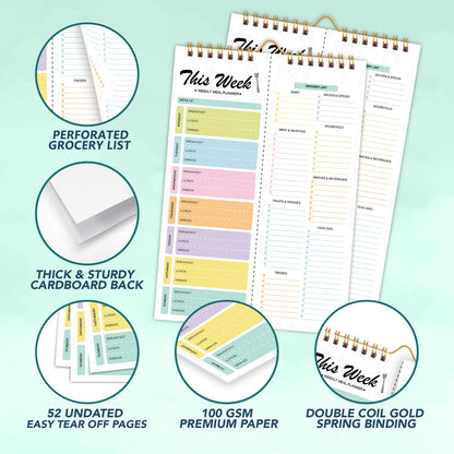 Weekly Meal Planner – Simplify Family Meals & Grocery Planning