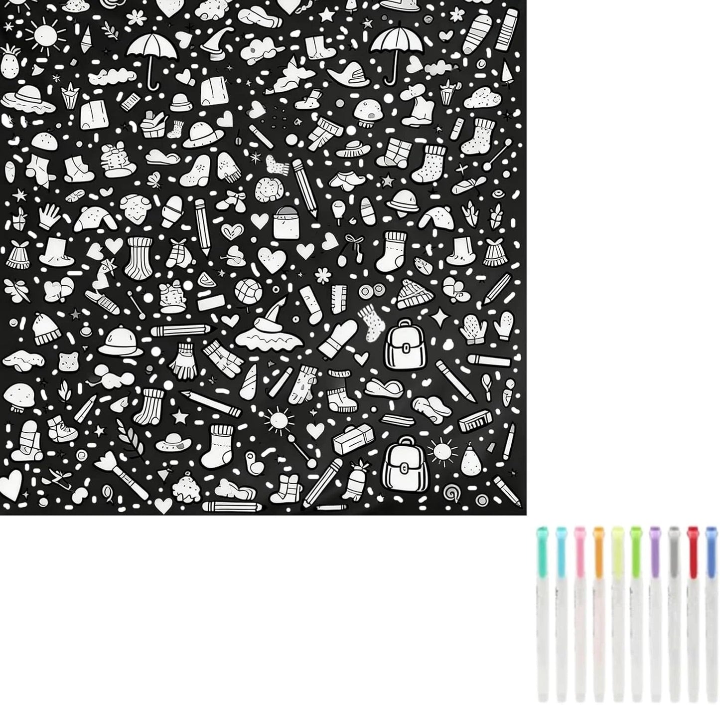 🔥2026 Best Seller🔥The Attention Rebuilder-DIY Coloring Blanket
