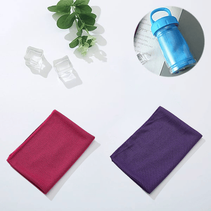 🌞Cooling Bottle - Cold Sweat Towel You Can Use Anywhere, Anytime! Reusable Soft Absorbent Cooling Portable