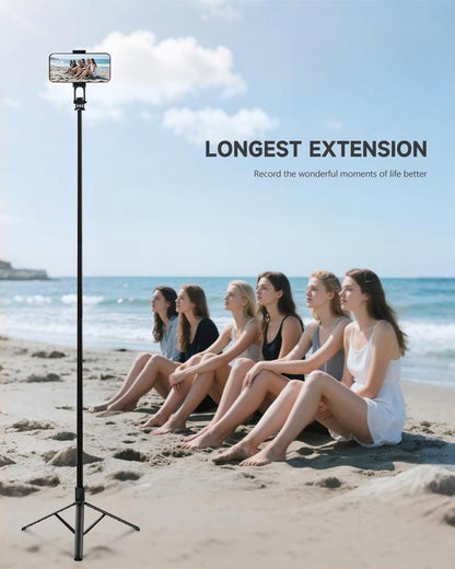 🔥Selfie Stick Tripod with Wireless Remote