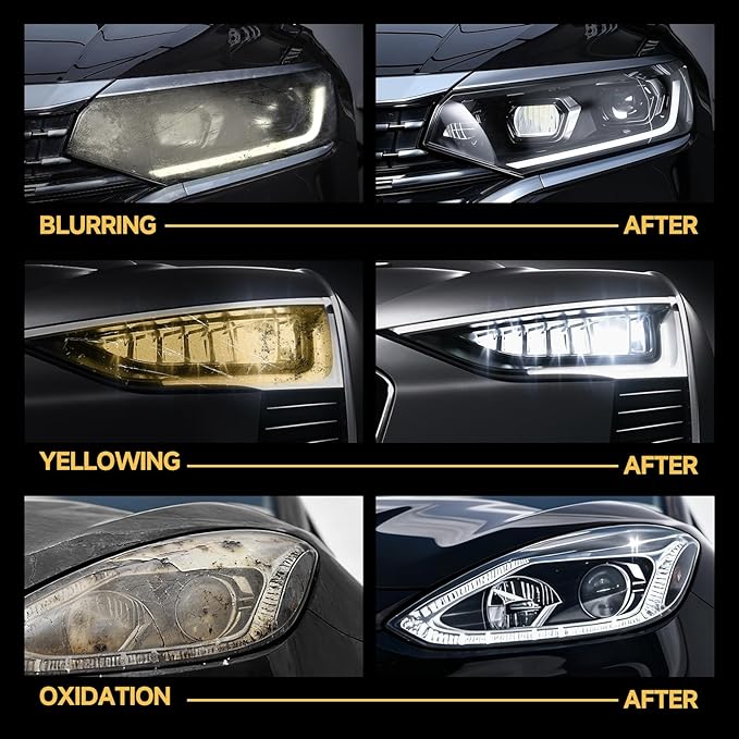 🔥49% OFF - 2026 Car Headlight Restoration Kit