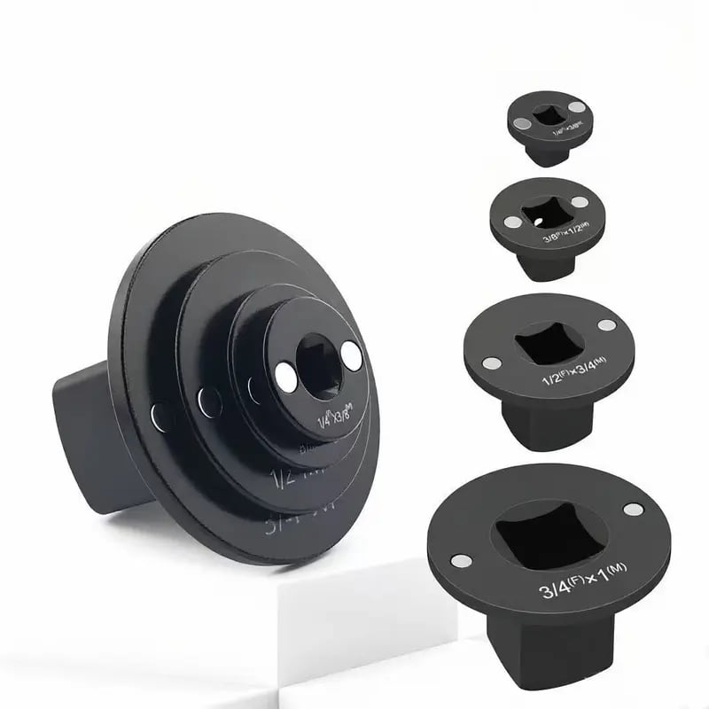 🎉Ultra-Low Profile Impact Socket Adapter Set (4-Piece)