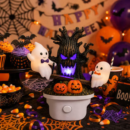 🎃Summer Sale 50% OFF🔥 - 👻 Halloween Ghost Tree LED Night Light