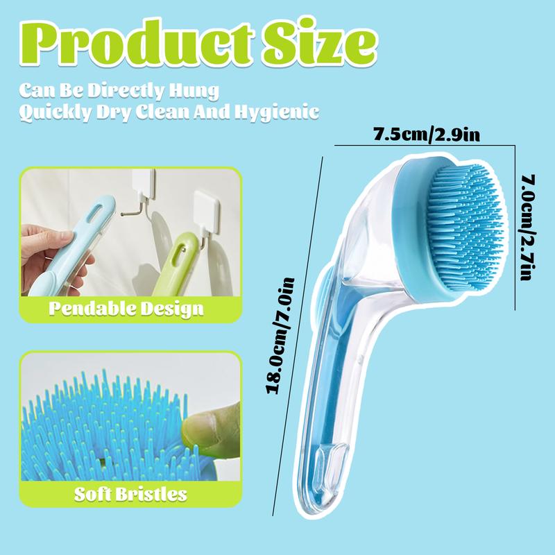 🔥Limited Time 50% Off✨Pet Bath Brush 2 in 1 Dog Bath Brush