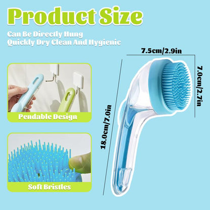 🔥Limited Time 50% Off✨Pet Bath Brush 2 in 1 Dog Bath Brush