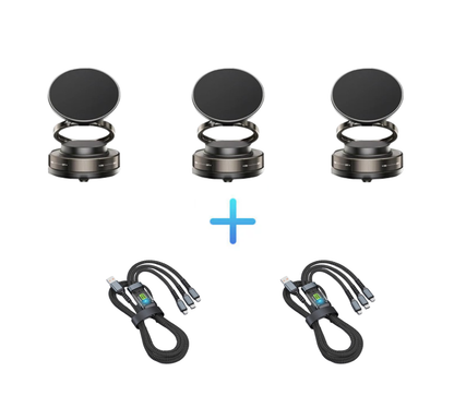 🔄360° Adjustable Vacuum Magnetic Phone Holder📱🚗