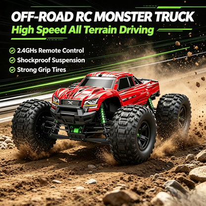🔥Limited Time 50% OFF🏎️The U-Max Ultimate 8S 4WD Brushless RTR Monster Truck