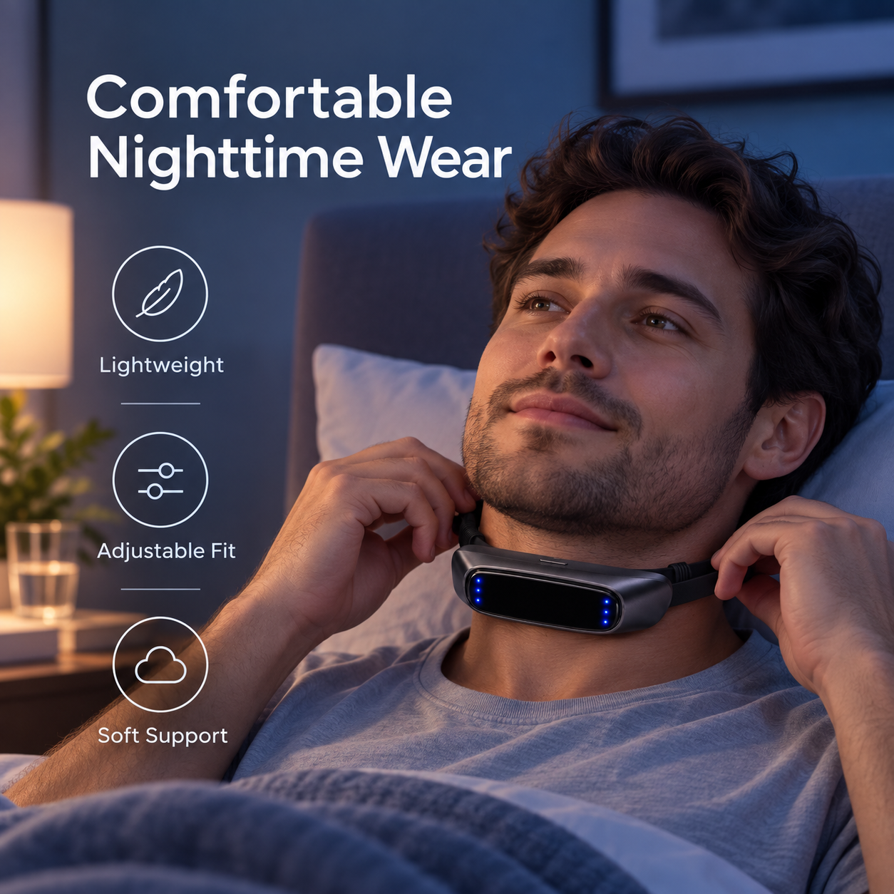 Anti-snoring wearable device - product image 1