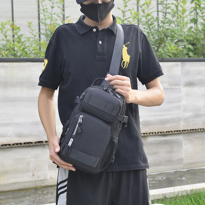 📢📢50% OFF !! ⏰ 2026 Adjustable Oxford Cloth Casual Chest Bag – Stylish & Durable ✨