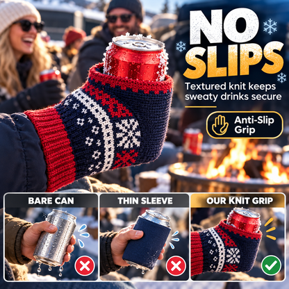 🍻 Knit Beer Glove - Cozy Winter Hand Warmer