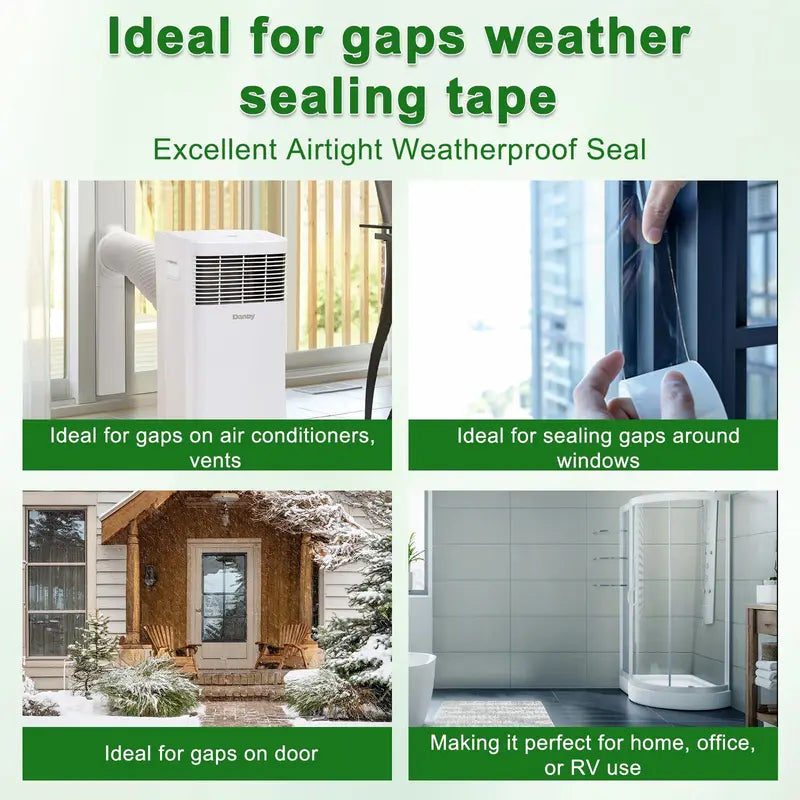 Clear Window Sealing Tape – Waterproof, Draftproof & Easy to Remove