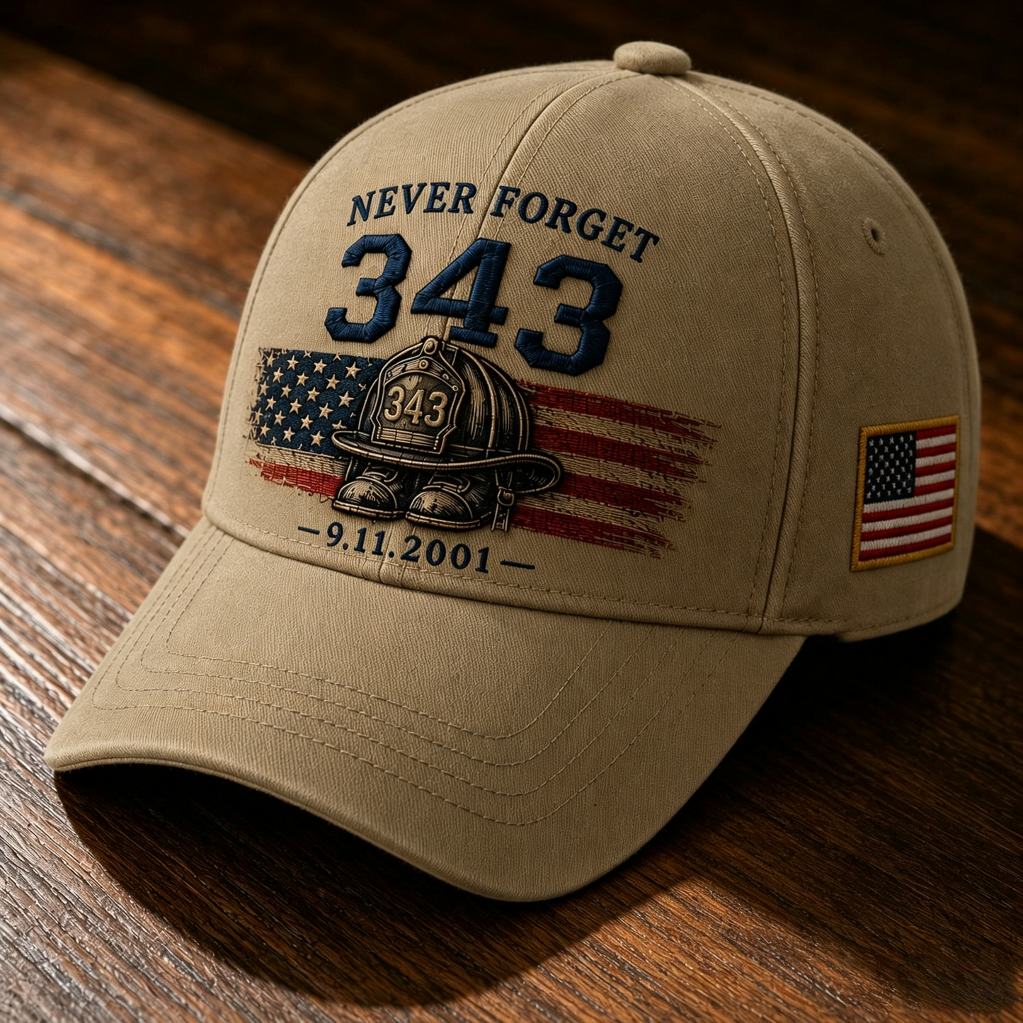 🧢Never Forget 343 Memorial Cap 🎁 Buy the Cap Get the Matching Tribute Coin FREE
