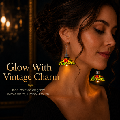 🔥Last Day 50% OFF ✨-Handmade Vintage Light-Up Chandelier Earrings