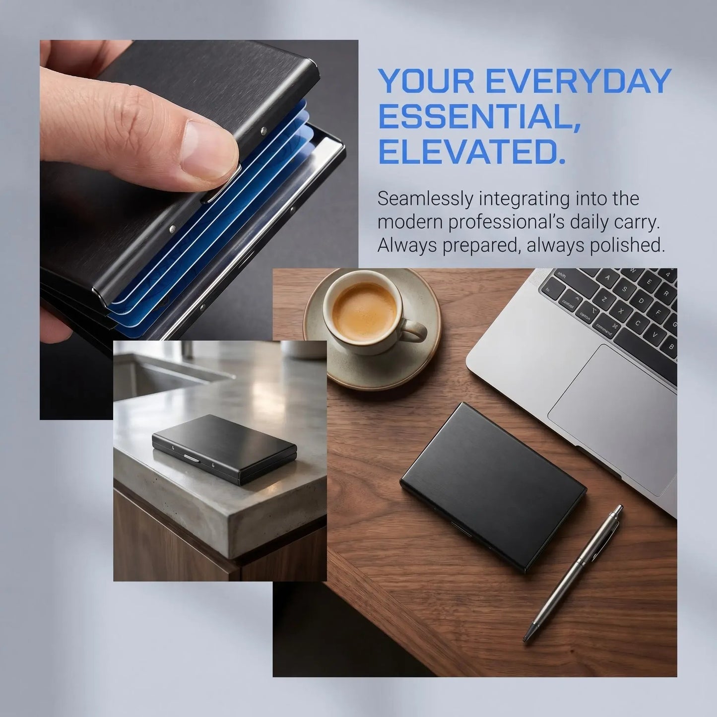 Hot Sale 🖤 RFID Blocking Metal Card Holder