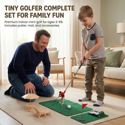 ⛳️Tiny Golfer Play Kit for Family Fun