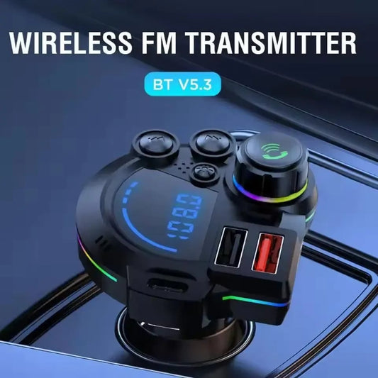 Father’s Day Gift🌹PD 30W Type-C Car Charger & Bluetooth 5.3 FM Transmitter