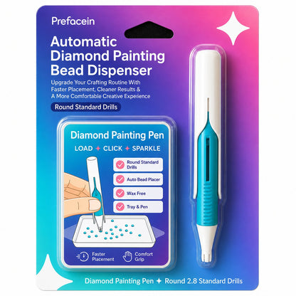 💎 Automatic Diamond Painting Bead dispenser