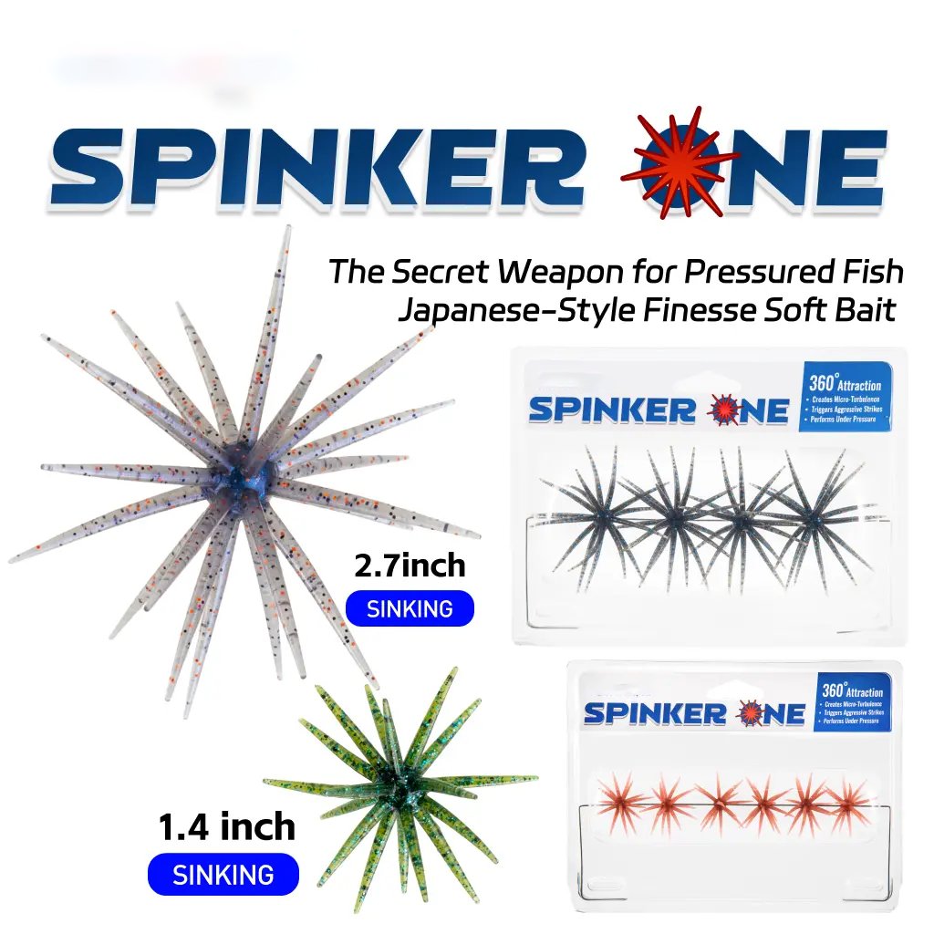 🎣2026 HOT SALE 49% OFF🐙 Tentacle Finesse Soft Plastic Lure