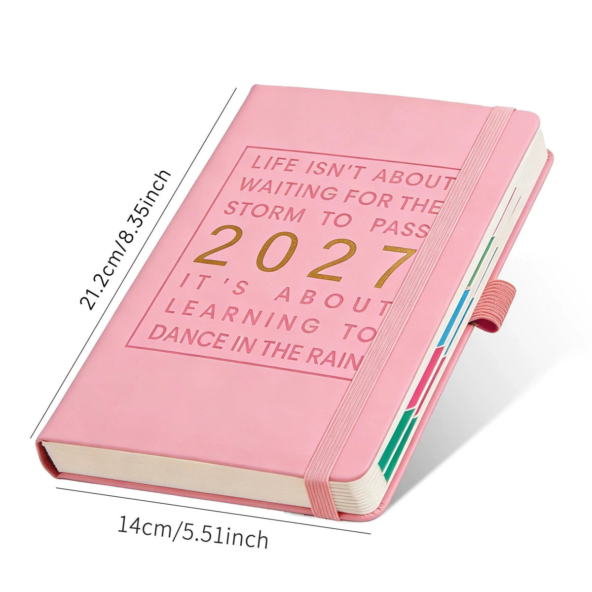 📓 2027 Calendar Notebook – A5, one day per sheet, date-marked – Ideal for daily logs & future reference ✨