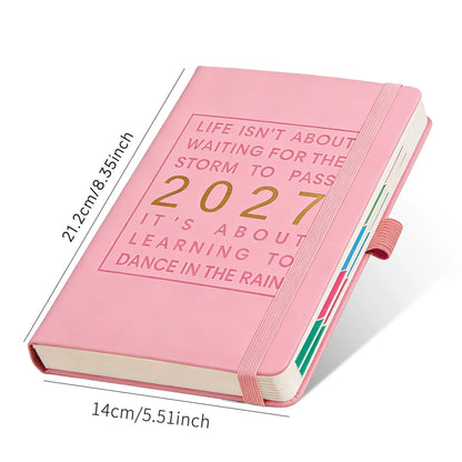 📓 2027 Calendar Notebook – A5, one day per sheet, date-marked – Ideal for daily logs & future reference ✨
