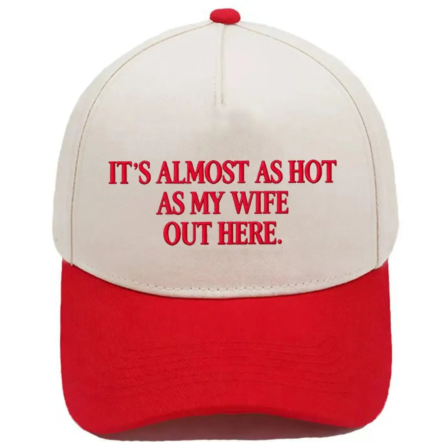 🧢Funny "Almost As Hot As My Husband" Embroidered Hat