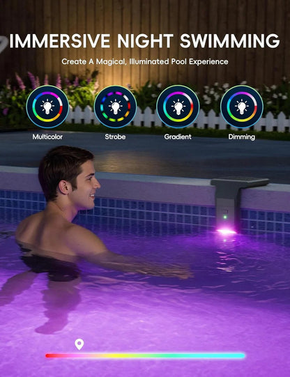 🌟New Series — Poolside Solar Light for Swimming Pool ✨