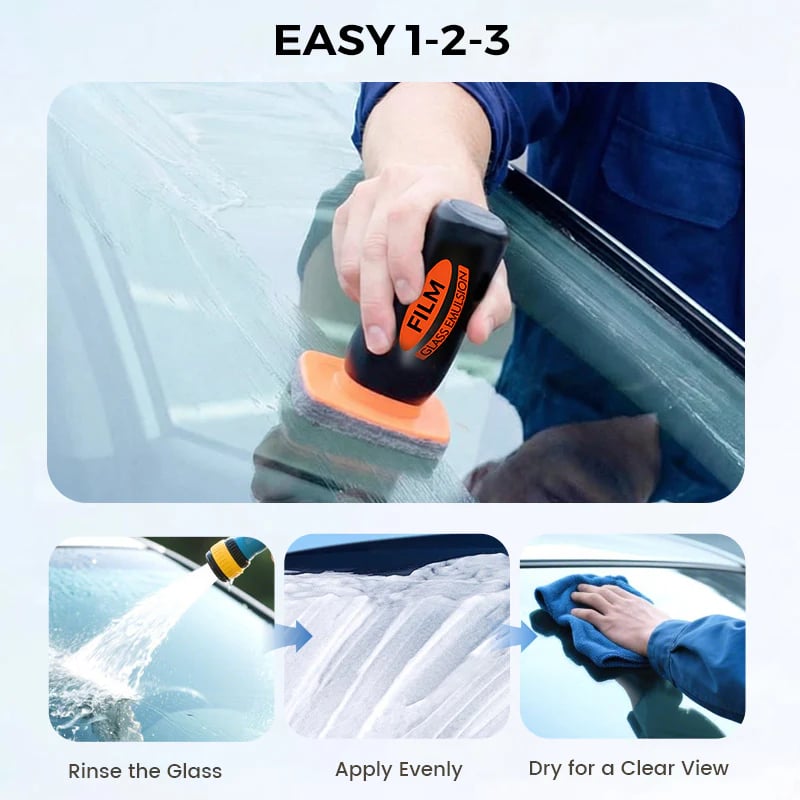 Hot Sale 60% OFF!!⚡50K+ SOLD!🔥🔥2025 Handheld Glass Oil-Film Remover