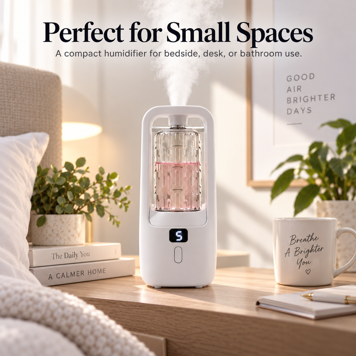 ✨ Automatic Aroma Mist Diffuser – One-Touch Compact Scent Diffuser for Everyday Spaces