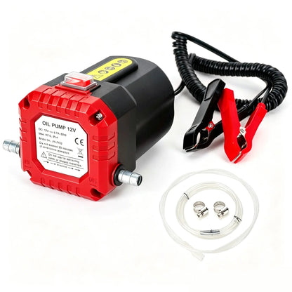 🛢️12V 80W Oil Extractor Pump | Portable Fluid Transfer Pump