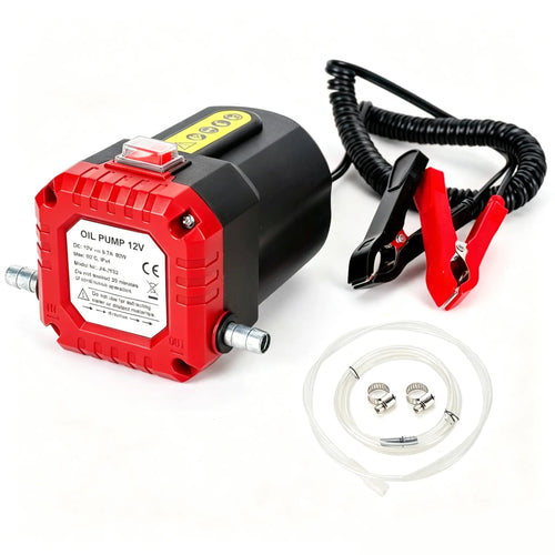 🛢️12V 80W Oil Extractor Pump | Portable Fluid Transfer Pump
