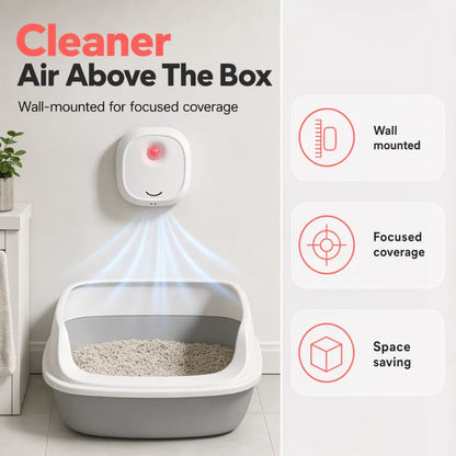 🌬️Say goodbye to unpleasant odors with it! Smart Quiet Pet Odor Eliminator