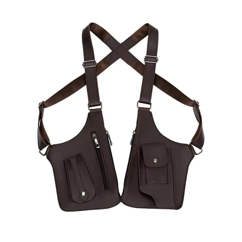 🔥2026 Hot Sale 49% OFF!🔥-Premium Leather Adjustable Underarm Shoulder Bag for Men & Women