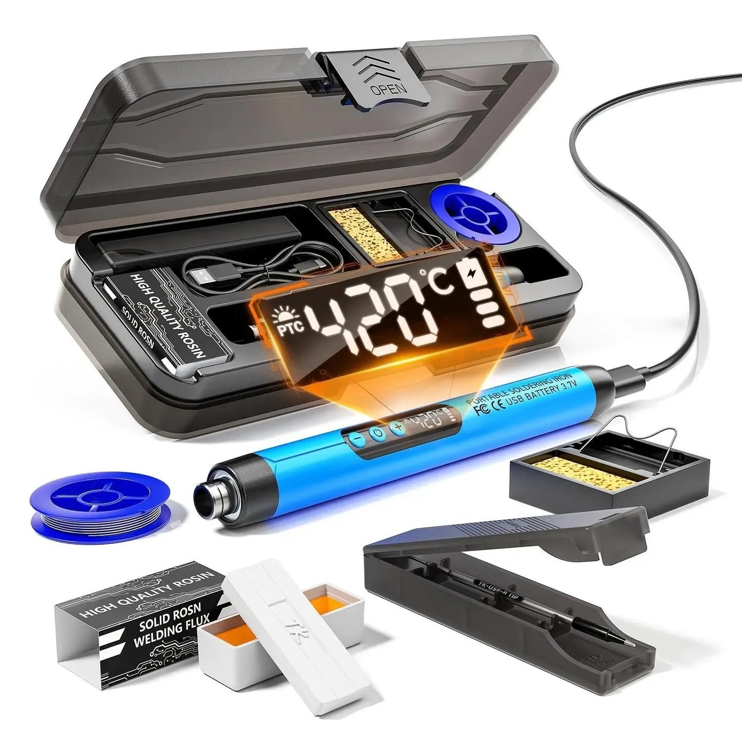 2026 Hot Sale🔥 PORTABLE USB SOLDERING IRON KIT