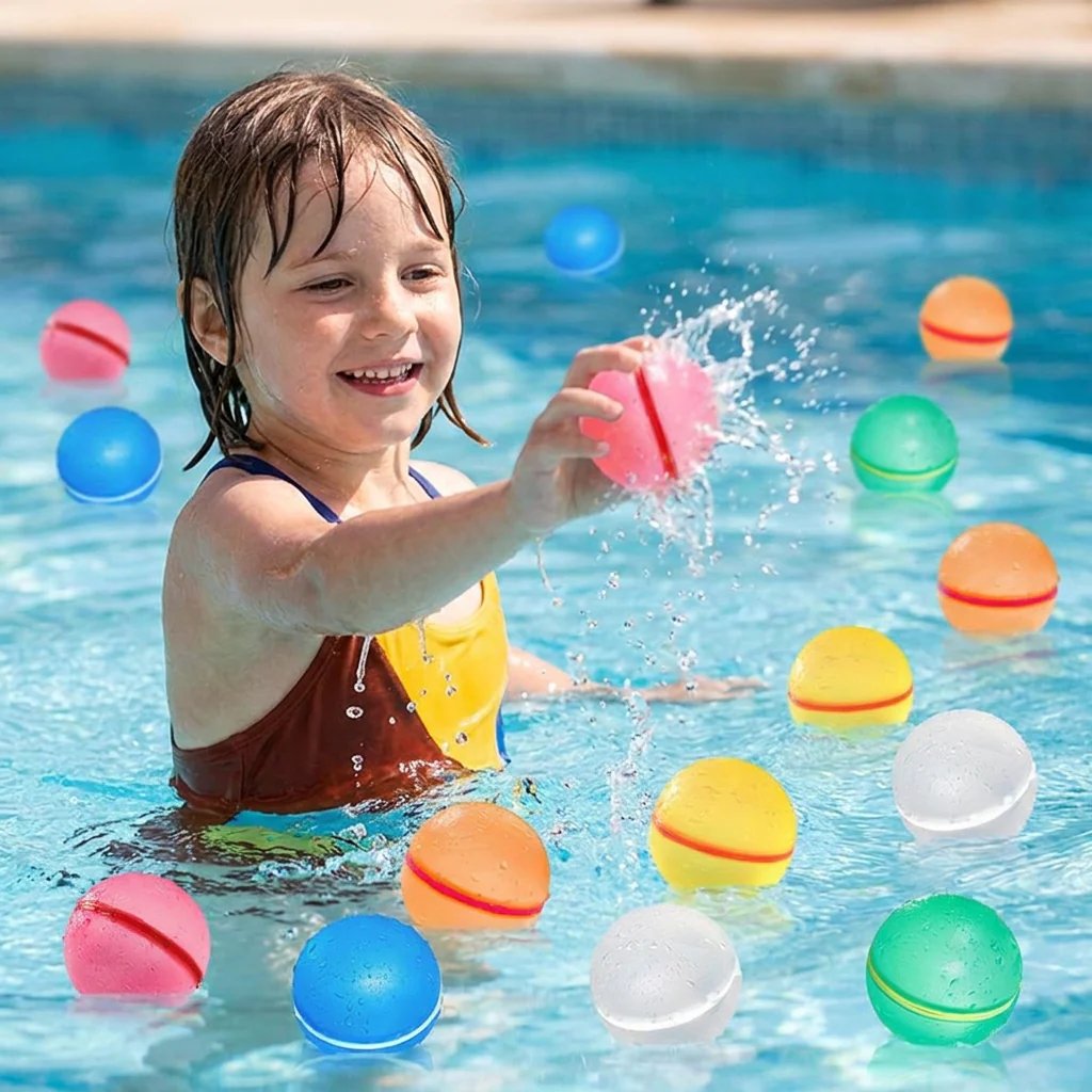 Reusable Water Balloons – Self-Sealing & Silicone