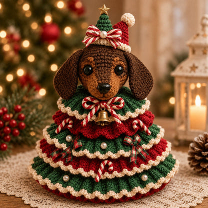 🔥LAST DAY 49% OFF - 🎄Crochet Animal Christmas Tree DIY Kit – Stitch a Little Christmas Magic