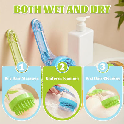 🔥Limited Time 50% Off✨Pet Bath Brush 2 in 1 Dog Bath Brush