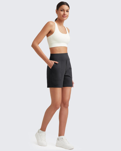 🏋️‍♀️🏃‍♀️Women’s High-Waist Athletic Shorts – Running & Yoga Summer Shorts with Pockets(🔥Buy 2 Get EXTRA  10% OFF)