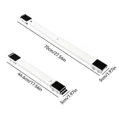 🔥2-Pack Adjustable Telescopic Heavy Duty Metal Frame Appliance Moving Dolly