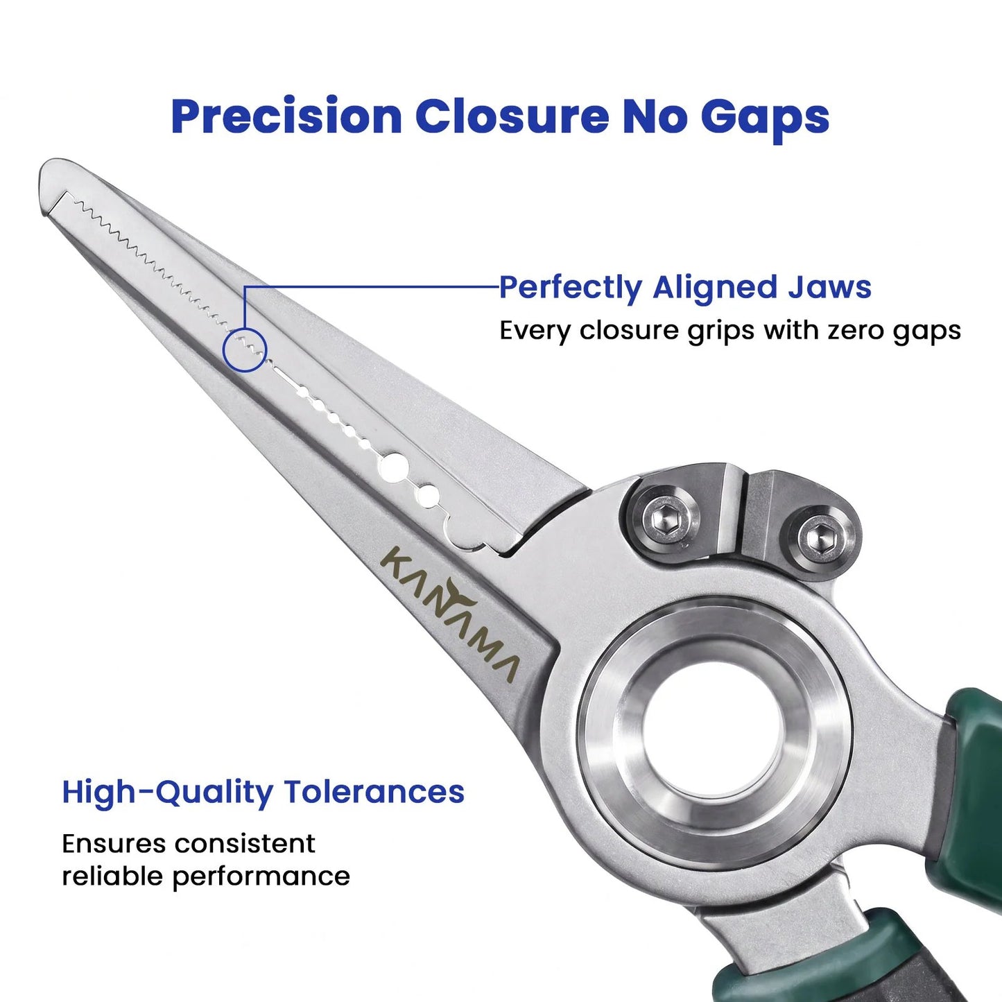100% Saltwater Rustproof 17-4 PH Aerospace Steel Fishing Pliers – Last Lifetime Heavy-Duty Angling Multi-Tool