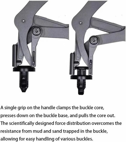 🔥Car Clip Pliers & Trim Removal Tool, Spring-Loaded Fastener Rivet Remover for Auto Door Panels