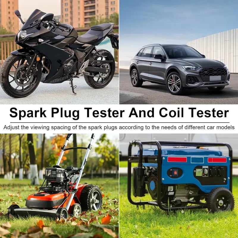 🔧 Adjustable Spark Plug & Ignition Coil Tester