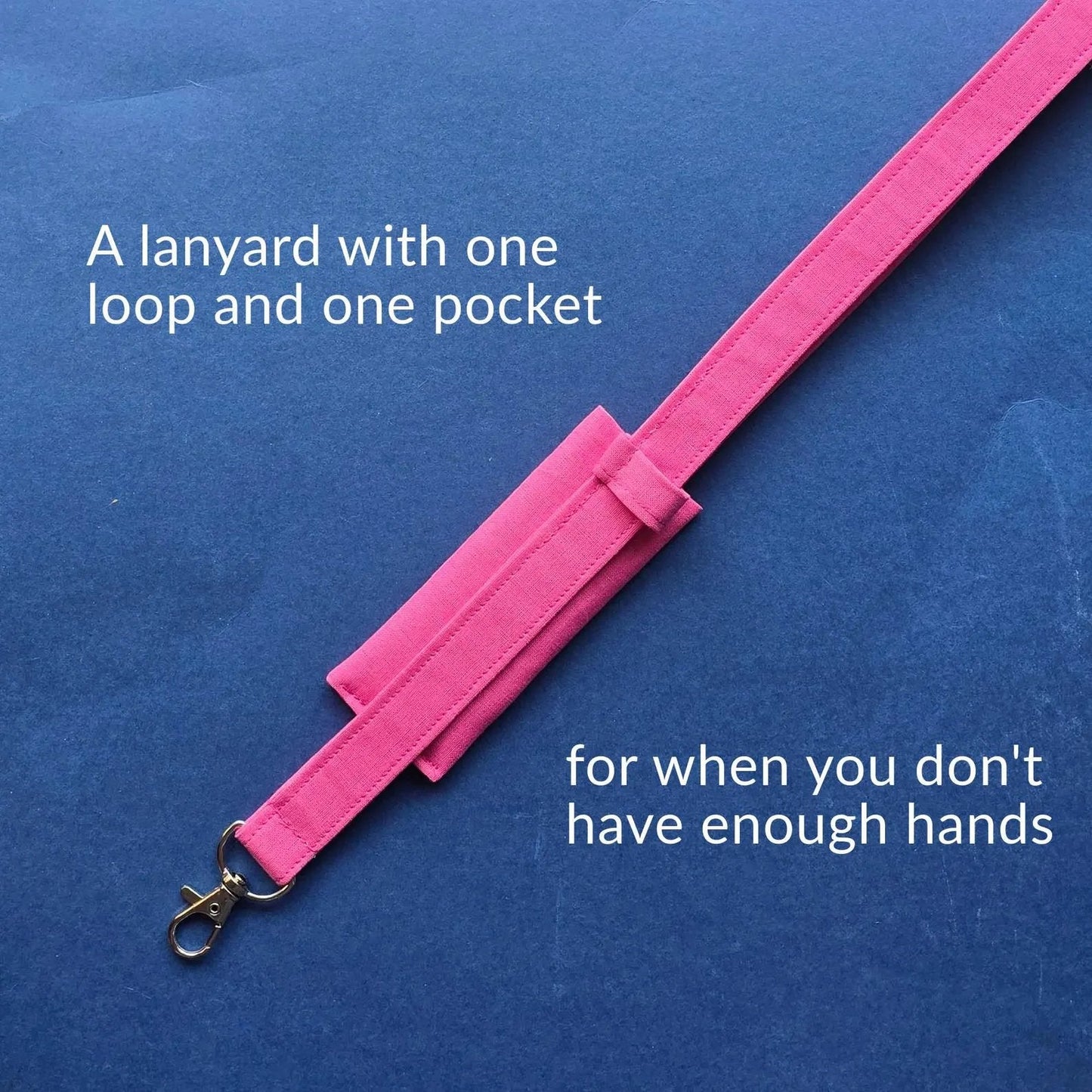 👩‍🏫NEW UPGRADED Plain Fabric Pen Lanyards