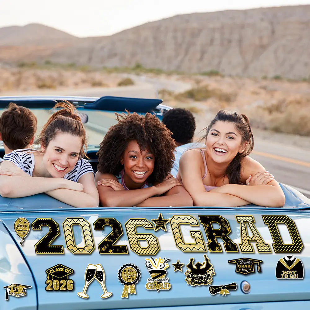 🔥20 Pcs Graduation Magnets 2026 Cruise Door Car Magnets