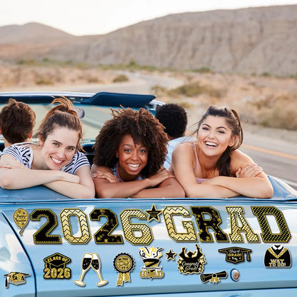 🔥20 Pcs Graduation Magnets 2026 Cruise Door Car Magnets